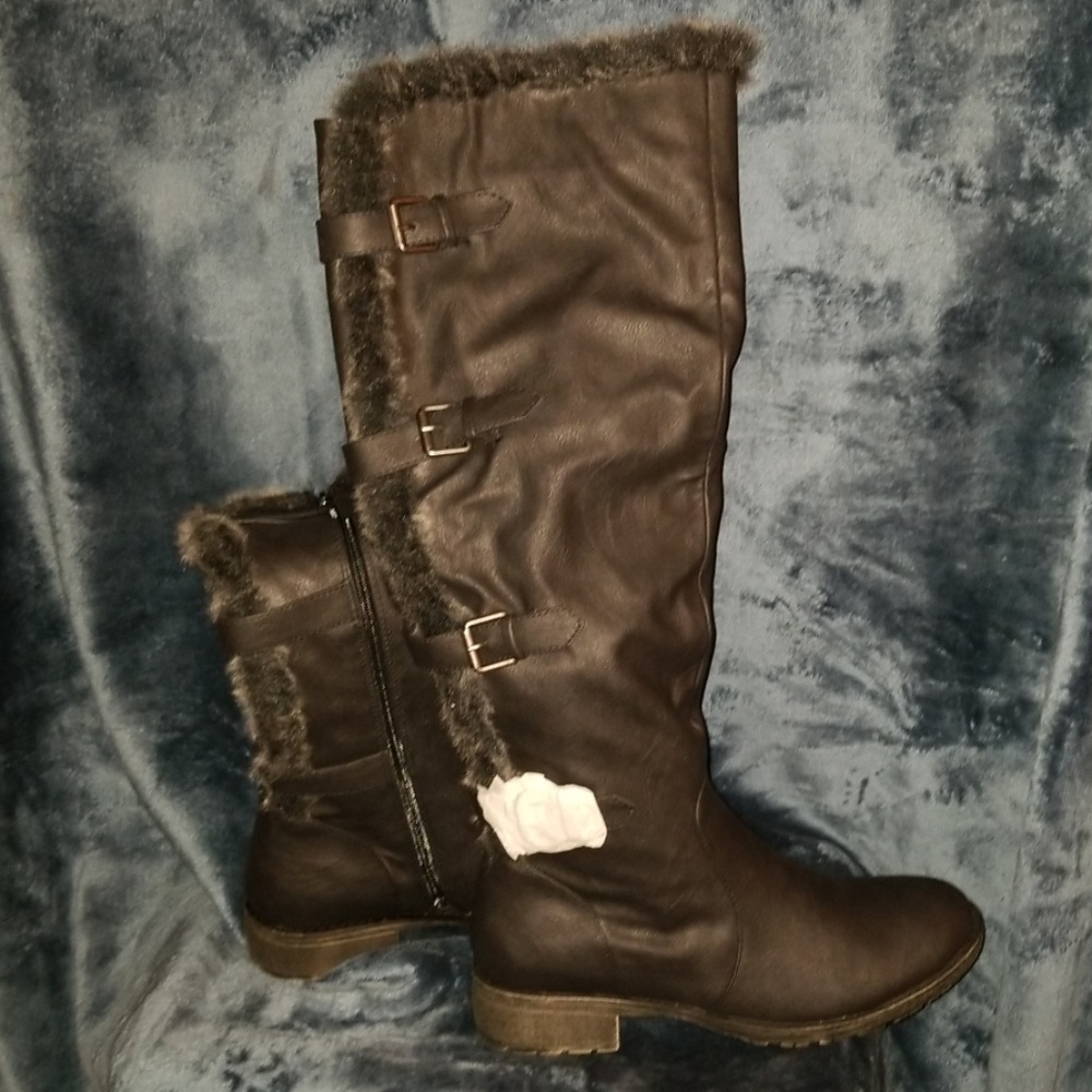 Justfab black Lenka boot